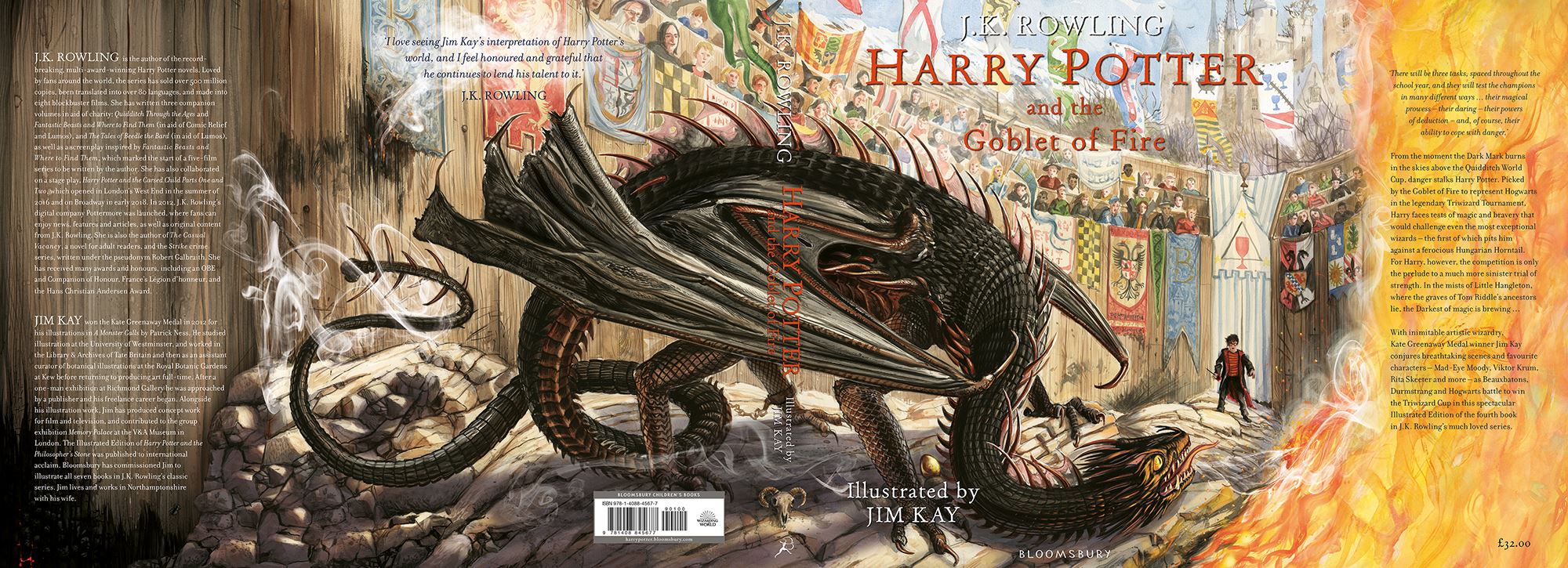 Les marque-pages Harry Potter & la version illustrée du tome 1
