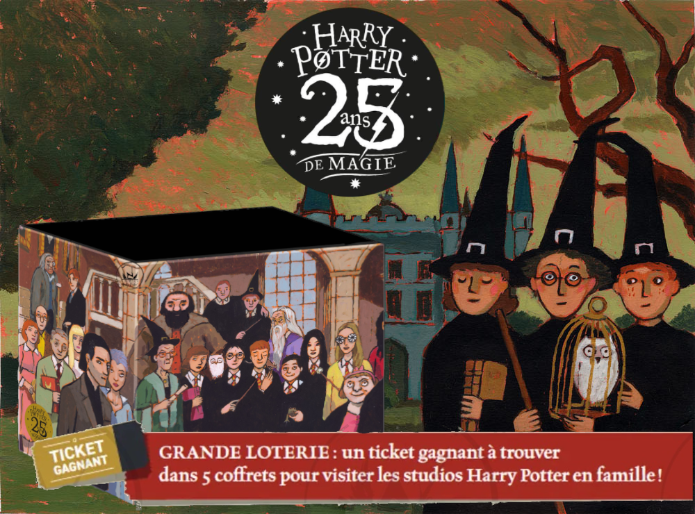 25 ans de Harry Potter - le coffret anniversaire en détails